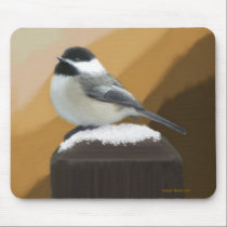 Chickadee Mousepad mousepads