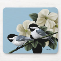 Chickadee Mousepads mousepads