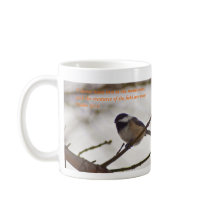 Chickadee on a Twig Coffee Mug