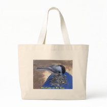 Chickadee on My Knee bags