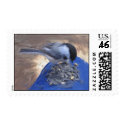 chickadee_on_my_knee postage by pyrabird chickadee_on_my_knee postage