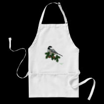 Chickadee (Pine) Apron aprons