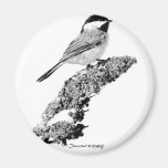 Chickadee Refrigerator Magnets