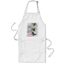 Chickadee's Christmas Tree Aprons