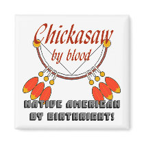 Chickasaw Fridge Magnets