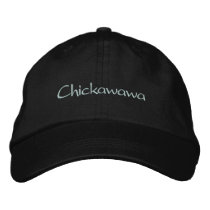 Chickawawa embroidered hats