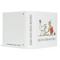 Chicken and Egg 3 Ring Binder