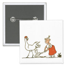 Chicken and Egg Button