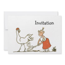 Chicken and Egg Personalized Announcement
