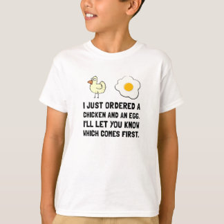 chicken and egg t shirt