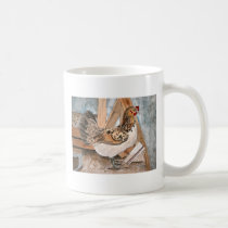 chicken art coffee mug pet portraits animal