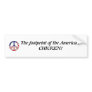 Chicken Bumper Sticker