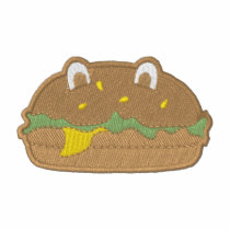 Chicken Burger embroidered shirts by ZazzleEmbroidery Chicken Burger embroidered shirts