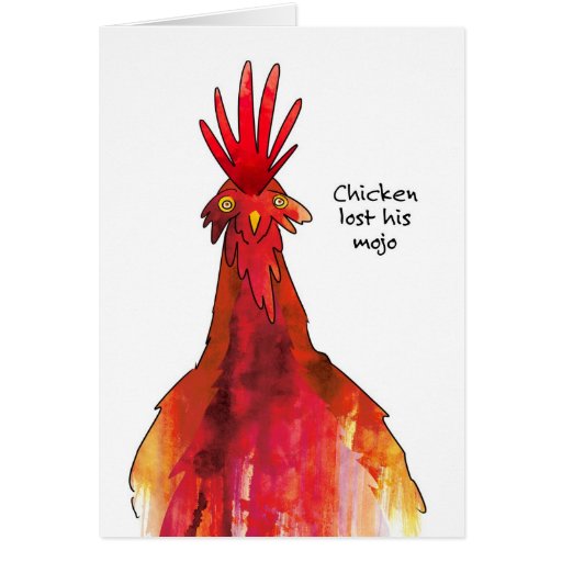 Chicken card