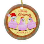 Chicken Christmas Ornament