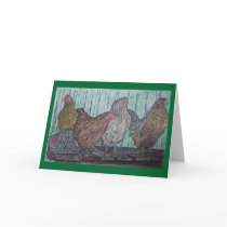 chicken coop cards by artbynina chicken coop cards