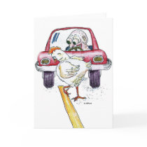 Chicken Dance cards by Hoffard Chicken Dance cards
