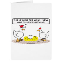 chicken doctor induce hatching egg card