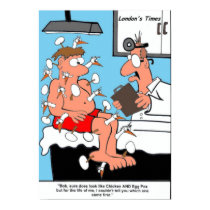 Chicken & Egg Pox Funny Collectible Canvas Prints posters