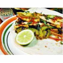 Chicken Fajitas Limes photo sculptures by lifesphere Chicken Fajitas Limes photo sculptures