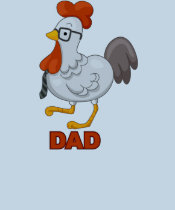 Chicken Family 4 t-shirts