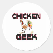 Chicken Geek Stickers