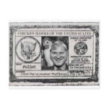 Chicken Hawk Cards of the United States post card postcards