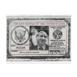 Chicken Hawk Cards of the United States post card postcards