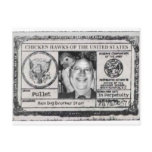 Chicken Hawk Cards of the United States post card postcards