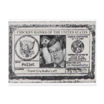 Chicken Hawk Cards of the United States post card postcards