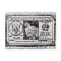 Chicken Hawk Cards of the United States post card postcards