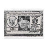 Chicken Hawk Cards of the United States post card postcards