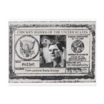 Chicken Hawk Cards of the United States post card postcards
