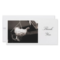 Chicken in the Basket - Thank You photo cards