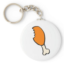 Chicken leg key chains