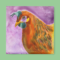 Chicken Magnet - "Henny Penny" magnets
