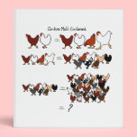 Chicken Math Binder binders