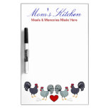 Chicken Motif Whiteboard Dry Erase Whiteboards