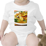 Chicken Mushrooms Brocolli T Shirts
