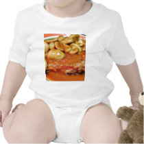 Chicken Mushrooms Sauces t-shirts