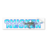 Chicken Necker Bumper Sticker