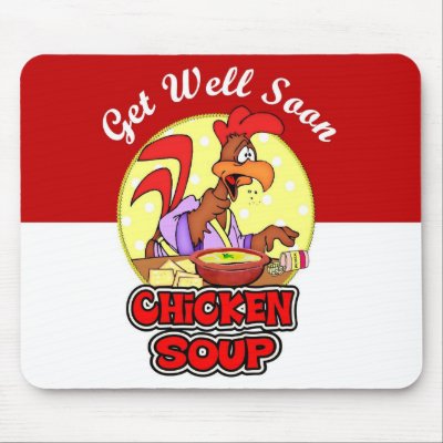 Chicken Noodle Soup Mouse Pad by nextstopitaly