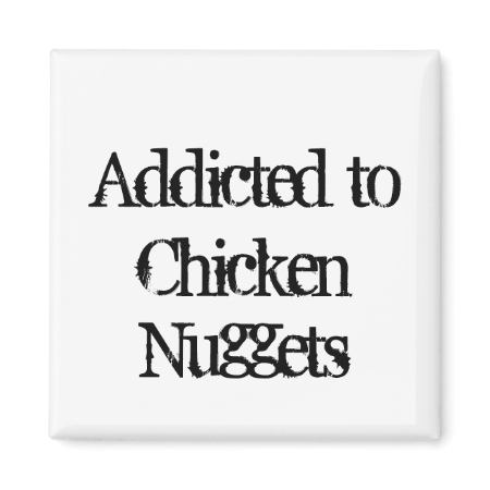 Chicken Nuggets Fridge Magnets