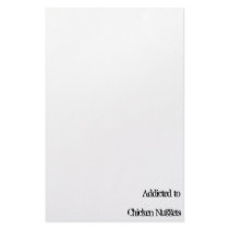 Chicken Nuggets Customized Stationery