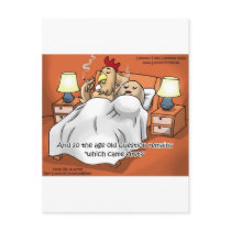 Chicken Or Egg Came 1st? Funny Gifts & Tees Postcards