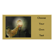 Chicken or Egg Photo Card Template