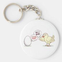 Chicken or the Egg? Key Chain