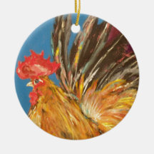 chicken ornament