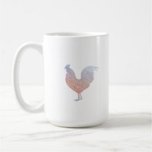Chicken Painting Mug
