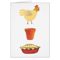 Chicken Pot Pie Card